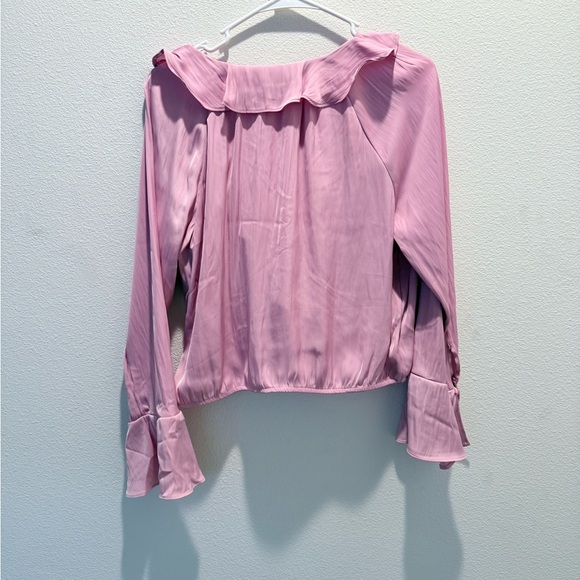 Pink Ruffle Blouse - Picture 3 of 3